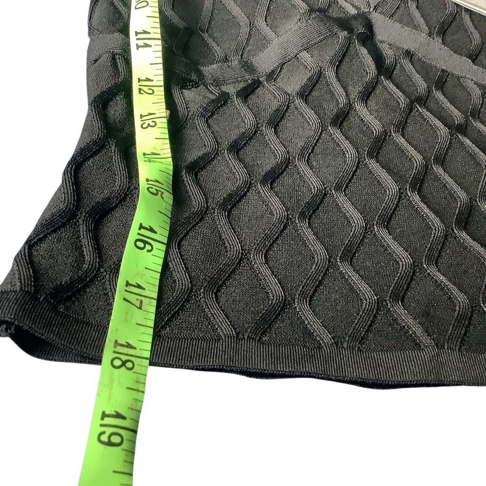 NWT GUESS Textured Halter Top Black Women’s size XS - Picture 7 of 10